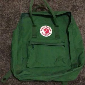 Fjallraven kanken backpack (green)